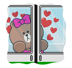 CHOCO & Pangyo's Love Punch sticker #12623020