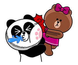 CHOCO & Pangyo's Love Punch sticker #12623027