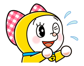 Doraemon & Dorami sticker #14645