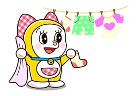 Doraemon & Dorami sticker #14651