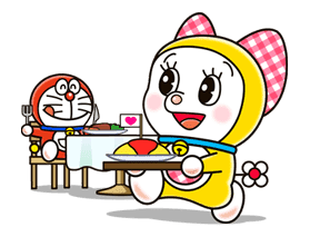 Doraemon & Dorami sticker #14653