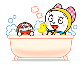 Doraemon & Dorami sticker #14654