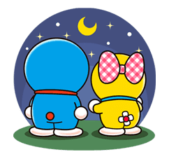 Doraemon & Dorami sticker #14659