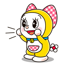 Doraemon & Dorami sticker #14664