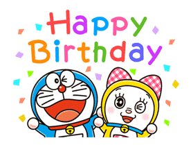 Doraemon & Dorami sticker #14665