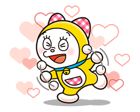 Doraemon & Dorami sticker #14675