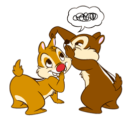 Chip 'n' Dale sticker #15151