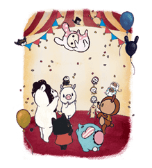 Sentimental Circus. sticker #15669