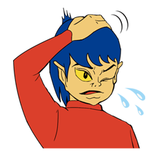 Humanoid Monster Bem sticker #17080