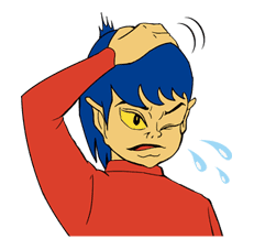 Humanoid Monster Bem sticker #17080