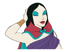 Humanoid Monster Bem sticker #17081