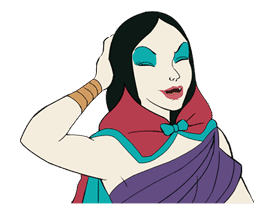 Humanoid Monster Bem sticker #17081