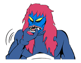 Humanoid Monster Bem sticker #17082