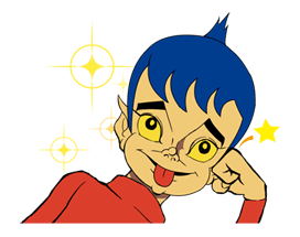 Humanoid Monster Bem sticker #17083