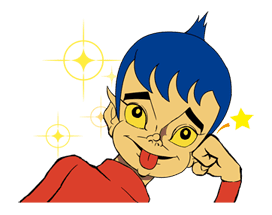 Humanoid Monster Bem sticker #17083