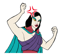 Humanoid Monster Bem sticker #17084