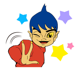 Humanoid Monster Bem sticker #17085