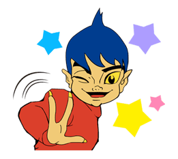 Humanoid Monster Bem sticker #17085