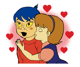 Humanoid Monster Bem sticker #17087