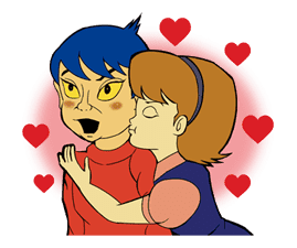 Humanoid Monster Bem sticker #17087