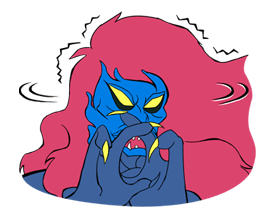 Humanoid Monster Bem sticker #17090