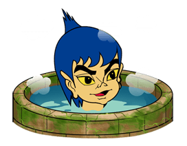 Humanoid Monster Bem sticker #17095