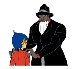 Humanoid Monster Bem sticker #17098