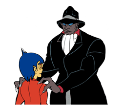 Humanoid Monster Bem sticker #17098