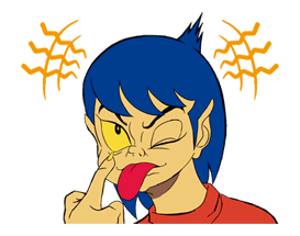 Humanoid Monster Bem sticker #17099