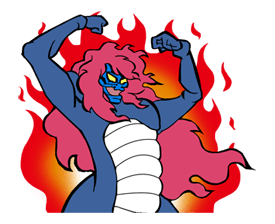 Humanoid Monster Bem sticker #17101