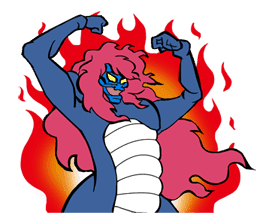 Humanoid Monster Bem sticker #17101