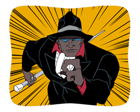 Humanoid Monster Bem sticker #17103