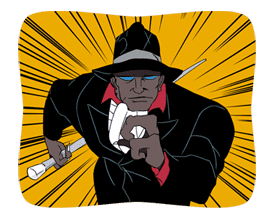 Humanoid Monster Bem sticker #17103