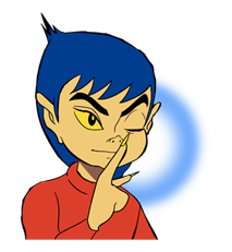 Humanoid Monster Bem sticker #17104