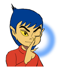 Humanoid Monster Bem sticker #17104