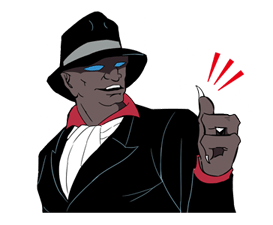 Humanoid Monster Bem sticker #17106