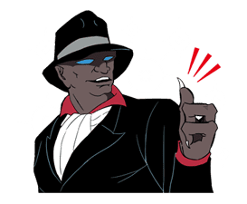 Humanoid Monster Bem sticker #17106