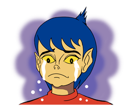 Humanoid Monster Bem sticker #17107