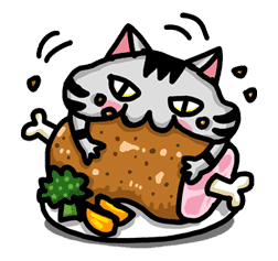 Bonboya-zyu Chibi Stickers sticker #17334