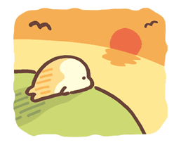 Mamegoma sticker #20599