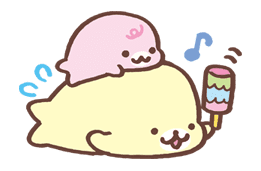 Mamegoma sticker #20608