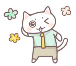 Cute cat kurumi neko sticker #8497349
