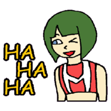 KM29 Wrestling Princess sticker #9933154