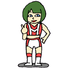 KM29 Wrestling Princess sticker #9933159