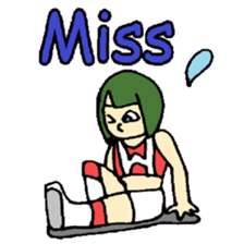 KM29 Wrestling Princess sticker #9933162