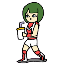 KM29 Wrestling Princess sticker #9933169