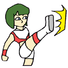 KM29 Wrestling Princess sticker #9933187