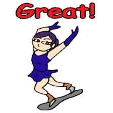 KM30 Skating Princess sticker #9943098