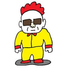 KM28 Clown The Dad sticker #9949328