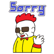 KM28 Clown The Dad sticker #9949329